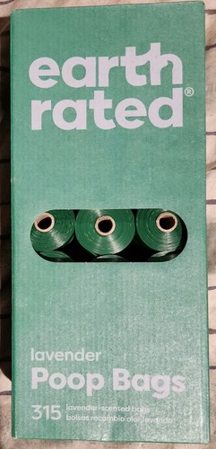 Earth Rated Dog Poop Bags 28 Refill Rolls, Lavendar-Scented, 420 Bags 9x13 - Picture 2 of 2