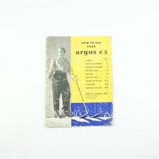 Argus C3 Manual - Vintage Midcentury Camera Guide