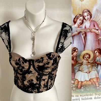 Unique Artusan VINTAGE ROSARY Beads LARIAT NECKLACE