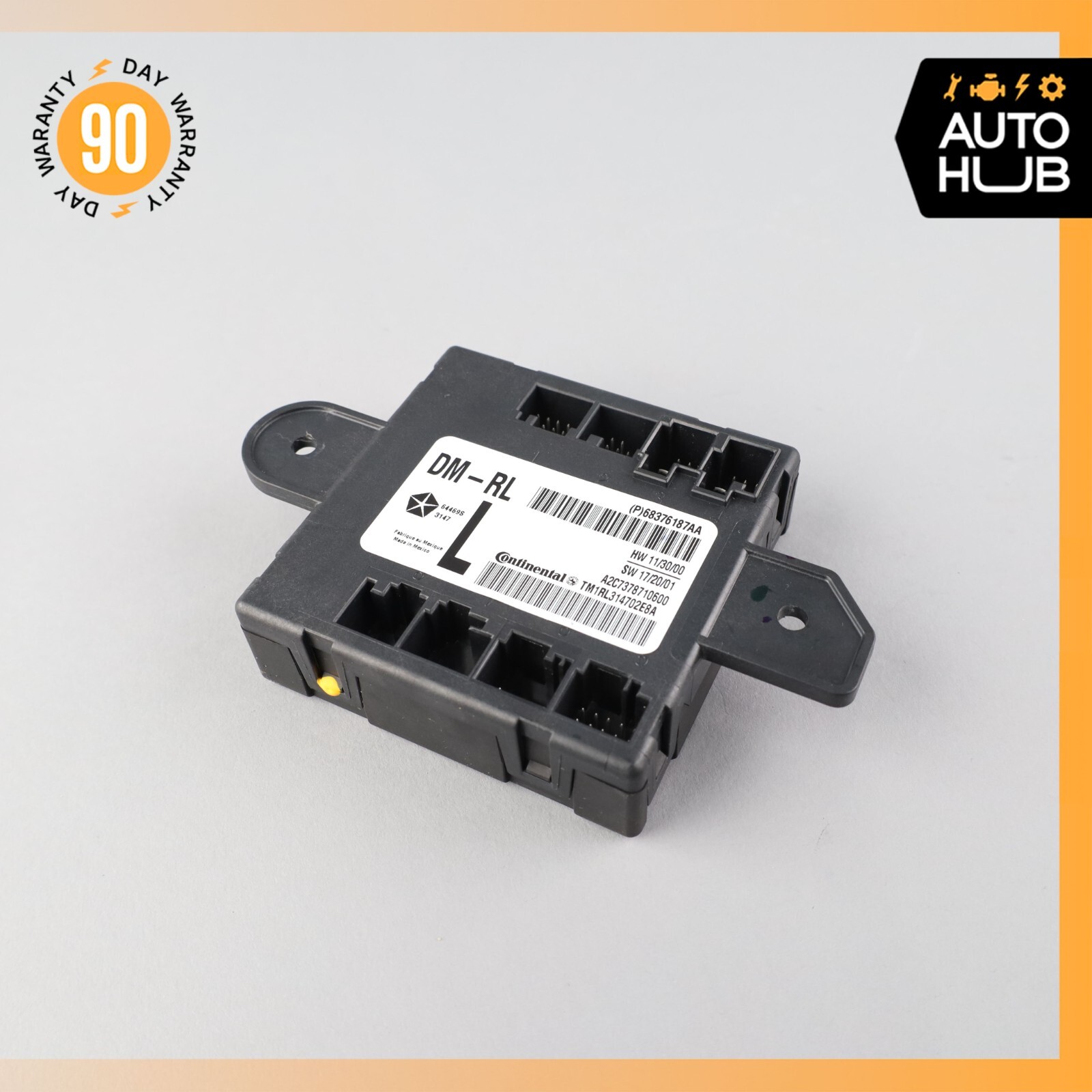 17-20 Maserati Levante M161 Rear Left Driver Side Door Control Module OEM 64k