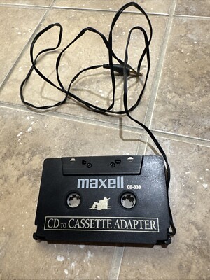 Vintage Maxell CD-330 - CD To Cassette Adapter