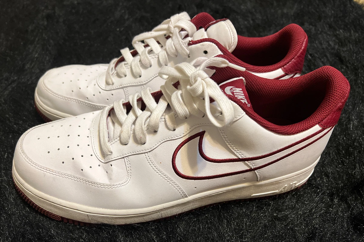 Nike Air Force 1 '07 - White | Team Red | White / 10