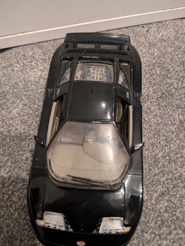 1:18 Burago Bugatti EB 110 1991 Racing Black Diecast Model Car - Picture 10 of 14
