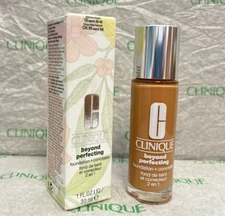Clinque Beyond Perfecting Foundation + Concealer CN 90 Sand 1oz