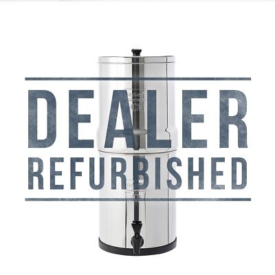 Travel Berkey Unit/Housing ONLY Blemished-Water Filters NOT included