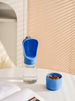 400ml Portable Pet Dog Water Bottle Leakproof Dept... - Grandado