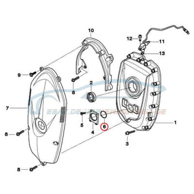 Genuine BMW 11147665328 - O-Ring 48X3