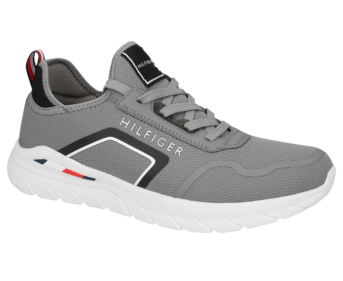 TOMMY HILFIGER GRAY NOSTRA MENS SHOE TMNOSTRA LTGY