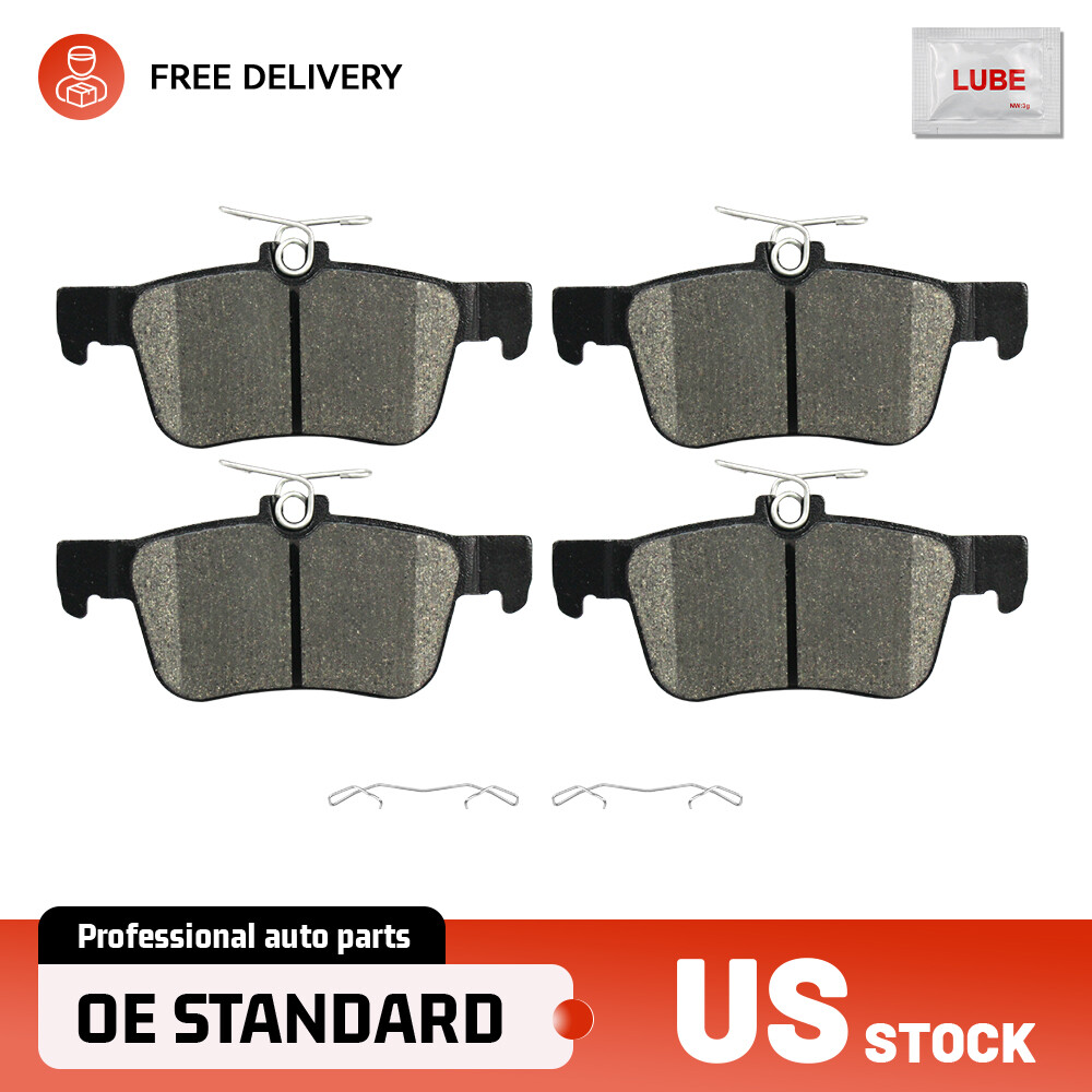 Rear Ceramic Brake Pads for Ford Edge Bronco Sport Fusion Maverick MKX MKZ MKC