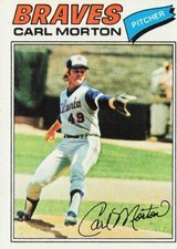 Carl Morton 1977 TOPPS Baseball Card #24
