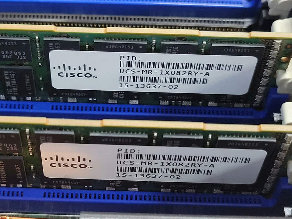 Cisco UCSC-C220-M3 1U Server 2x 8 Core E5-2650 2.0GHz 32GB RAM 2x 1TB HDDs - Image 4 of 4