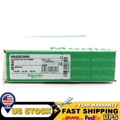 New In Box Original Schneider 140ACO13000 Analog Output Module Fast Shipping