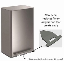Fix Costco Kohler 47L Step Trash Can Won&rsquo;t Open: Reinforced Replacement Pedal
