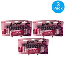 Energizer Max AA Batteries 16 Pack Alkaline 3 Pack Bundle New Exp:12/2036