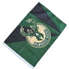 Milwaukee Bucks NBA SMALL Flag Garden Yard Banner 12.5  X 18  