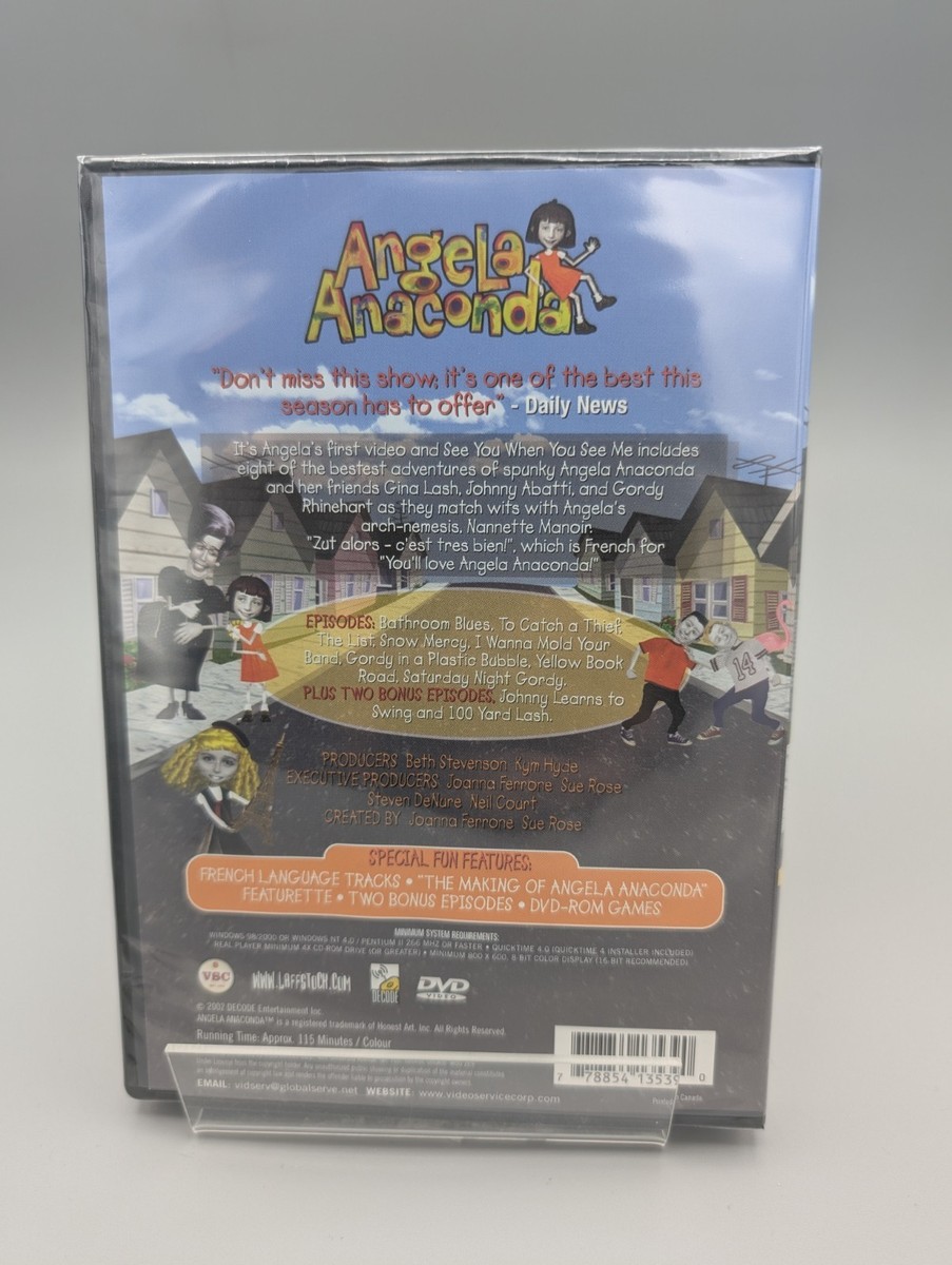 Angela Anaconda (DVD, 2001) for sale online | eBay