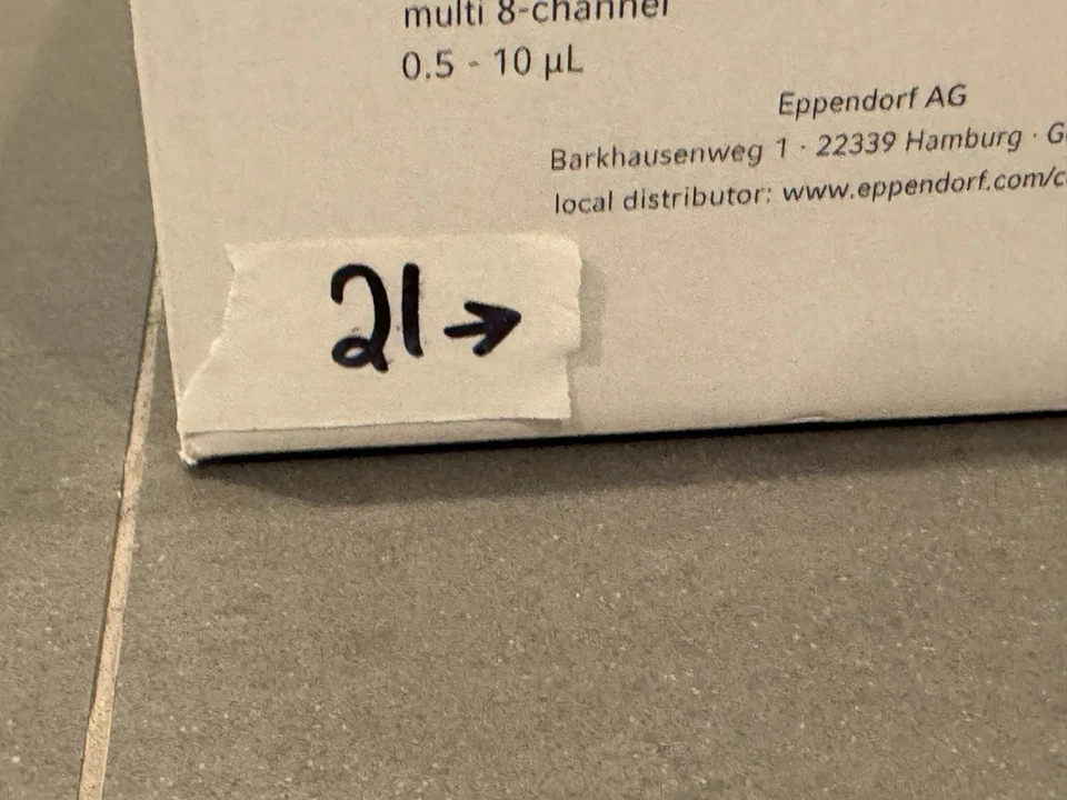 (2 unidades) Pipetas Eppendorf Research plus 8 canales *Nuevas en caja* Foto 4 de 4