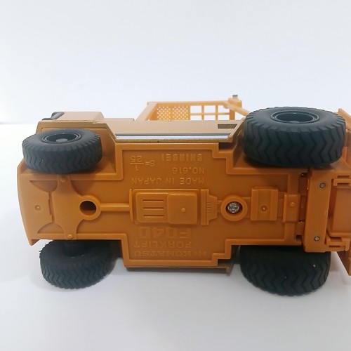 Vintage 1980s NIB Shinsei Komatsu FD40 Forklift 1:25 Diecast Model - NEW - Picture 14 of 23