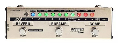 Valeton Multieffekt Pedal MES-4 Dapper Acoustic Mini