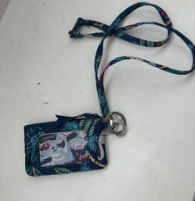 Kerala Elephants Print Lanyard and ID pouch