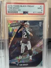 2018 Panini Black Friday Tom Brady Cracked Ice 08/25 PSA 9