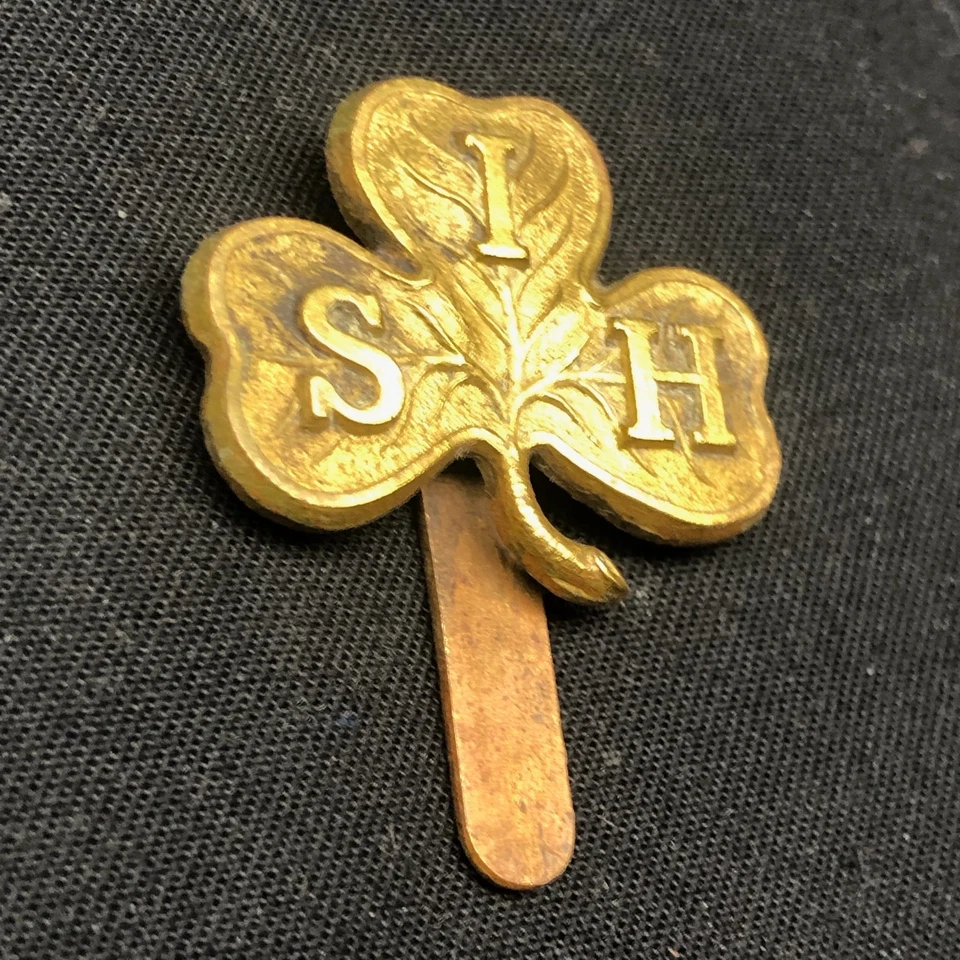 Original WW2 British Army Cap Badge - South Irish Horse - Image 3 of 4