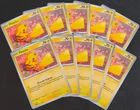 Lot de 10 Cartes Pokémon PIKACHU 051/162 TEF EV5 Forces Temporelles NEUVES