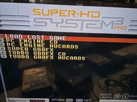 Terraonion Super HD System3  NEC PC Engine Turbografx Core Grafx. With console.