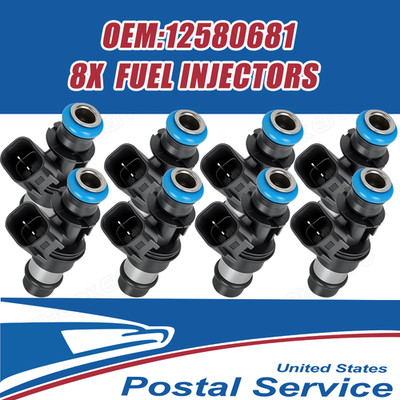 Set of 8 Fuel Injector 12580681 217-1621 For 05-06 Chevy Trailblazer EXT 5.3L V8
