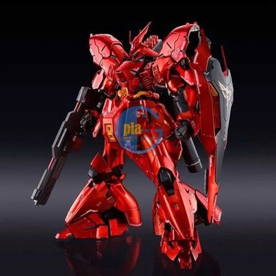Brand New BANDAI RG 1/144 SAZABI [SPECIAL COATING TITANIUM FINISH