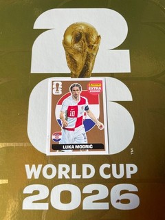 Panini 2026 World Cup WM America Sticker No. Luka Modric Bronze Extra Sticker