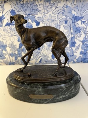 PJ Mene Bronze on thick Marble Base