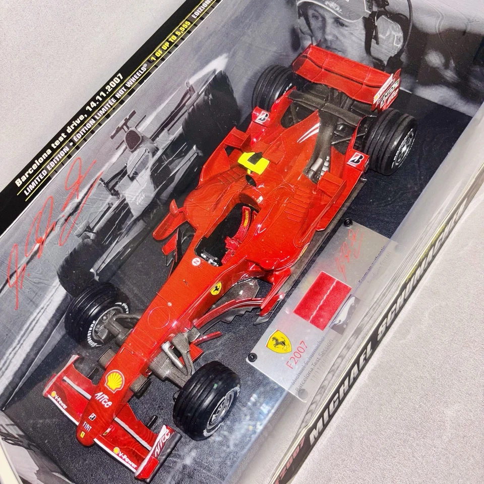 Ferrari F2007 1:18 Michael Schumacher Barcellona Test 2007 Limited Edition - Immagine 4 di 4