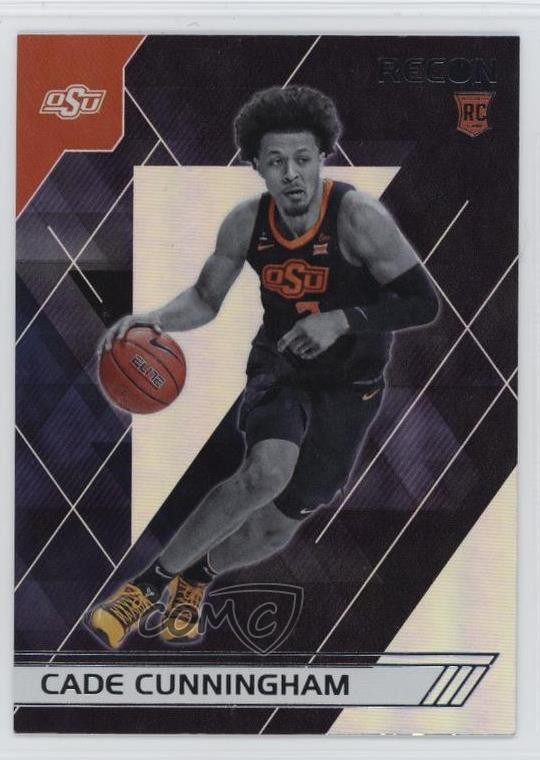 2021-22 Panini Chronicles Draft Picks Recon Cade Cunningham #121 13sf