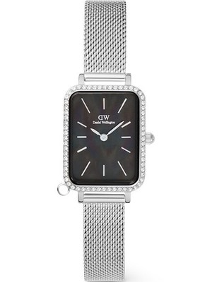 Daniel Wellington DW00100747 Ladies Watch Quadro Charm Bezel 26mm 3ATM