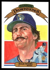 Rollie Fingers 1983 Donruss #2 Brewers MLB READ FREE SHIPPING AutographDen