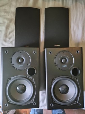 Polk Audio T15 Speakers Tested Working! Very Nice Shape!