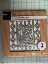 Presscut Crafts-Too John Nextdoor  card maker collection circles  dies