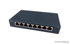 TP-Link Network Desktop Switch - Black - 8-port - Gigabit Ethernet - TL-SG108