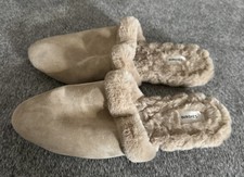 Birdies Slide On Slippers Songbird Suede Leather Shoes Size US 7.5