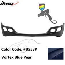 Fits 06-08 Acura TSX OE Factory Style Painted #B553P Blue Front Bumper Lip PU