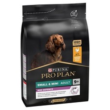 Pro Plan Senior 9+ Small & Mini Age Defence with Chicken 3kg - Dry Dog Food 12.25 per kilo
