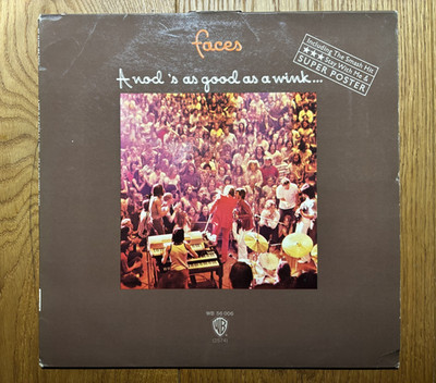 Faces ''A Nod´s As Good As A Wink to A Blind Horse'' LP - WB 56006 - 1971