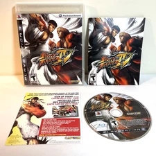 STREET FIGHTER IV (2009) PlayStation 3 PS3 - Fighting - Complete CIB *TESTED