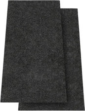 2 Pcs 36 X 60 Inch Oil Spill Mat for under Car Driveway,Oil Leaks Absorbent Oil