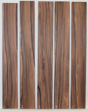 Bolivian rosewood / pau ferro fingerboard blank. Special grade sold individually
