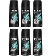 6 Pack AXE Apollo Mens Deodorant Body Spray 1...