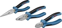 Bosch Professional 3 Tlg Zangen Set Kombinationszange Spitzzange Seitenschneider