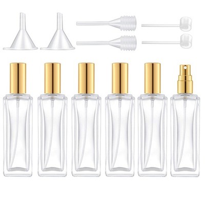 30 ml Glass Spray Bottle, 1 oz Perfume Bottles Empty, Glass Atomizer, Small T...