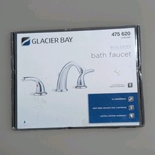 Glacier Bay 8 Widespread 2-Handle Bathroom Lavatory Faucet Chrome Open Box New